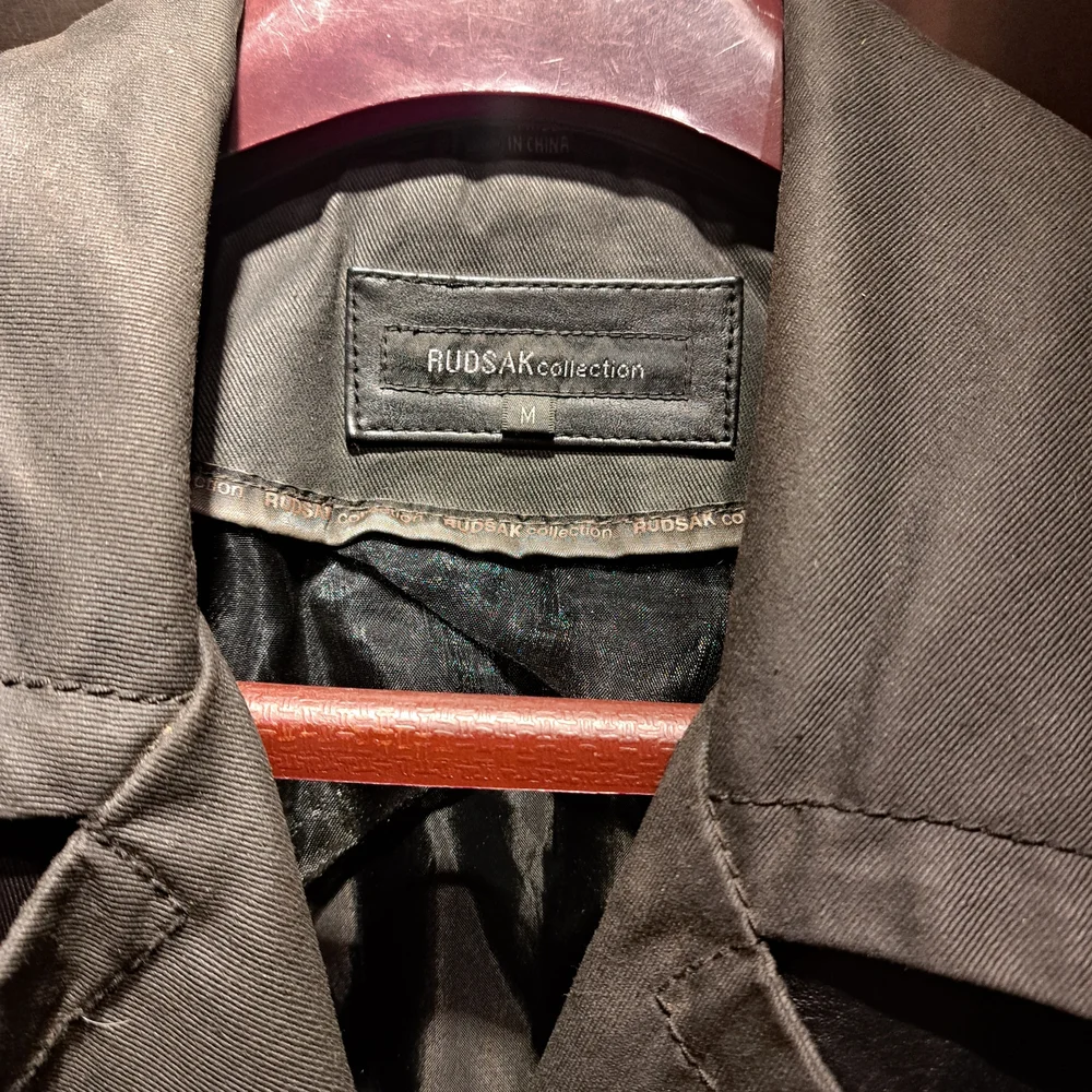 RUDSAK Black Jacket with Classic Collar - Picture 3 of 9